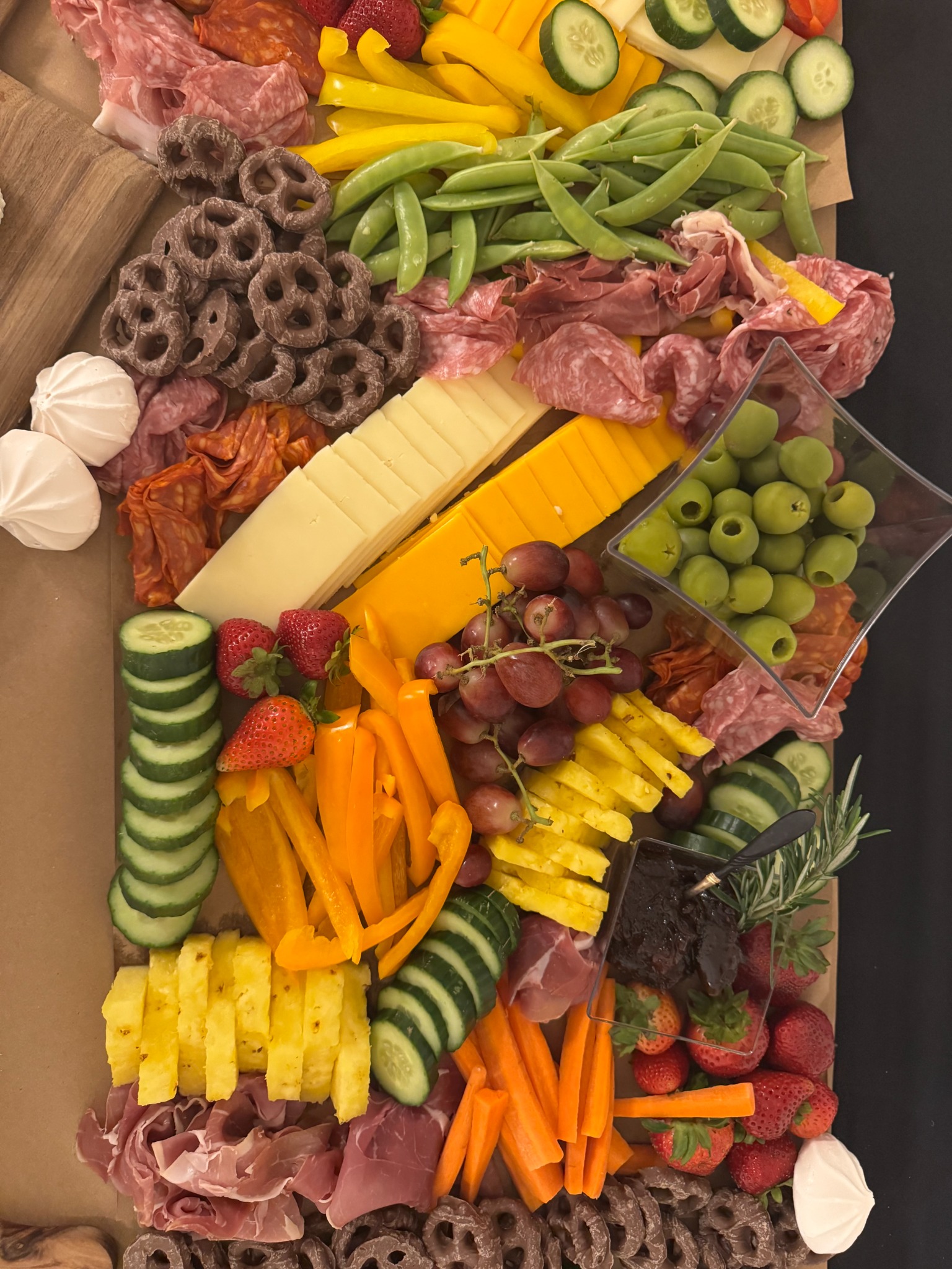 Grazing table detail